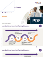Phase1 - Lean Six Sigma Green Belt - Training Programme