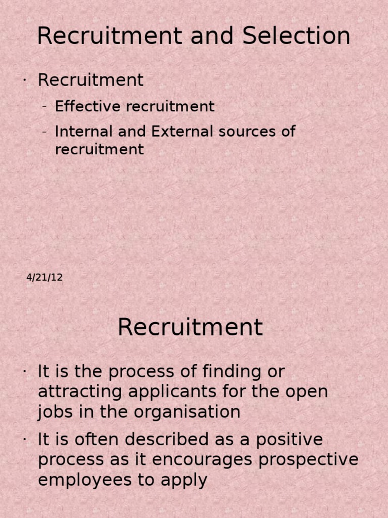 Effective Recruitment Strategies Guide | PDF