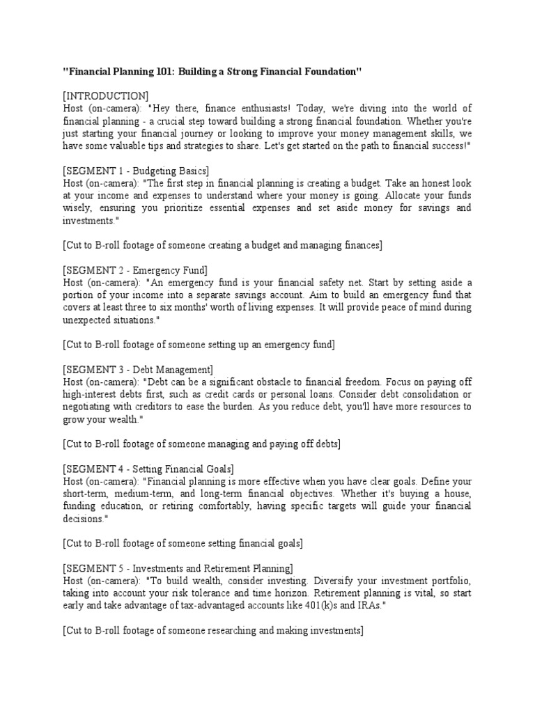Script Writing Samples | PDF | Time Management | Professional Skills