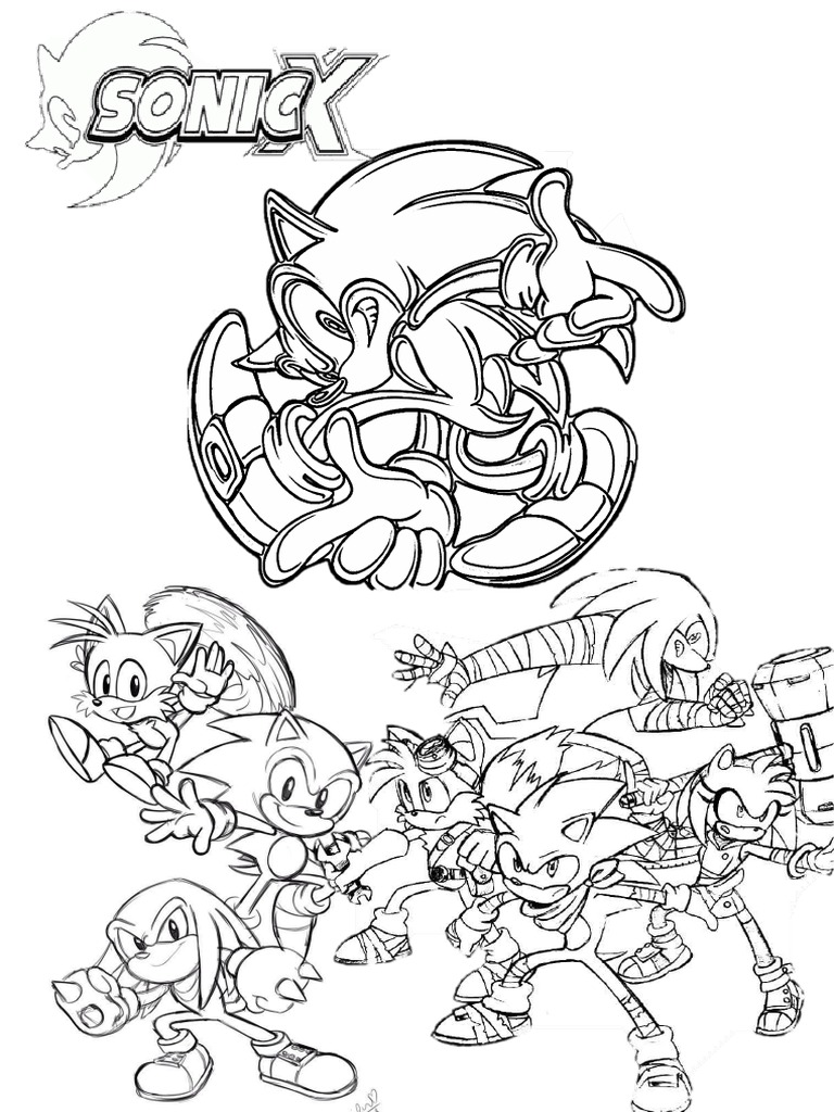 Sonic Colorear | PDF