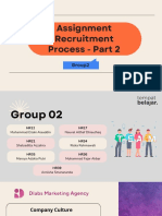 Recruitment Process Group Assessment