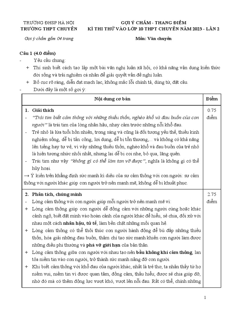 Goi y dap an mon van chuyen lan 2 2023 pdf