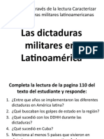 Las Dictaduras Militares en America Latina
