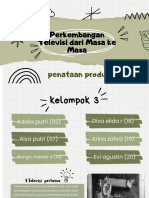 Perkembangan Barang Electronic (Televisi)