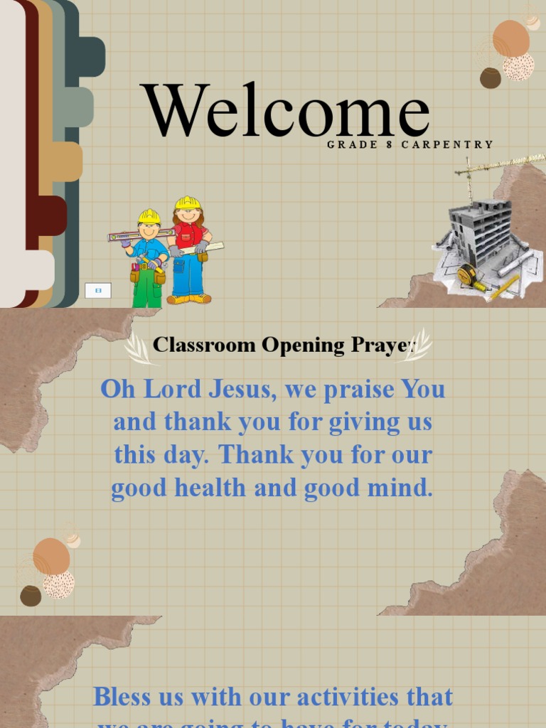 Carpentry 8 Week 1 Materials Vs Tools PDF Lumber Tools