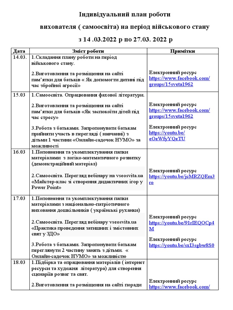 Календарне планування молодша група PDF | PDF