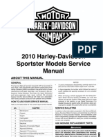 2010 Harley Davidson Sportster Models Service Manual