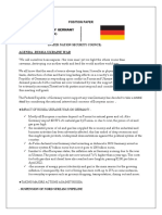 Germany Position Paper