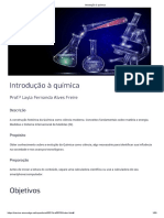 Introdução À Química