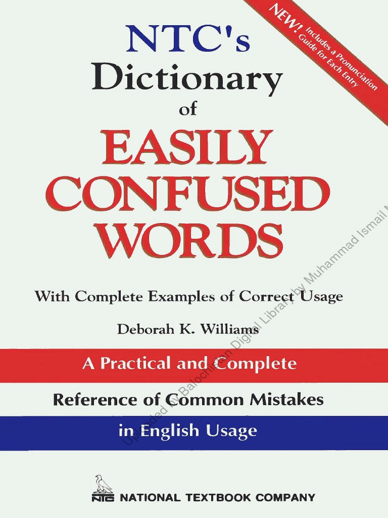 Dictionary of Confusing Words (BalochistaOkn Digital Library by