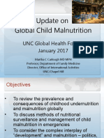 Update On Child Malnutrition Jan 2017