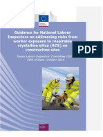 Guidance For NLIs On Risks From Worker Exposure To RCS On Construction Sites - 24th October 2016