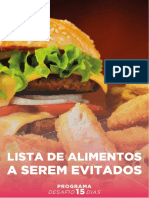 Book Alimentos A Serem Evitados