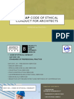 Uap Code of Ethical Conduct For Architects