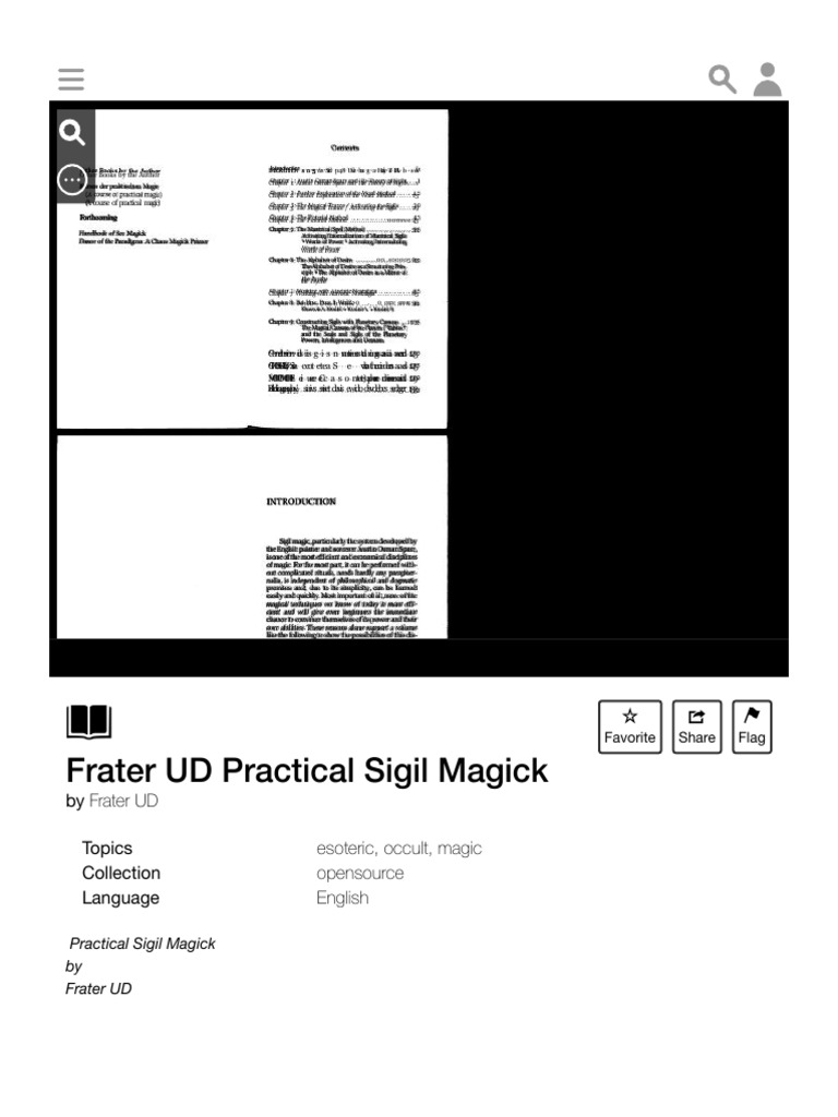 Frater UD Practical Sigil Magick - Frater UD - Free Download, Borrow ...