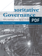 Hajer Authoritative Governance Policy Making in The Age of Mediatization