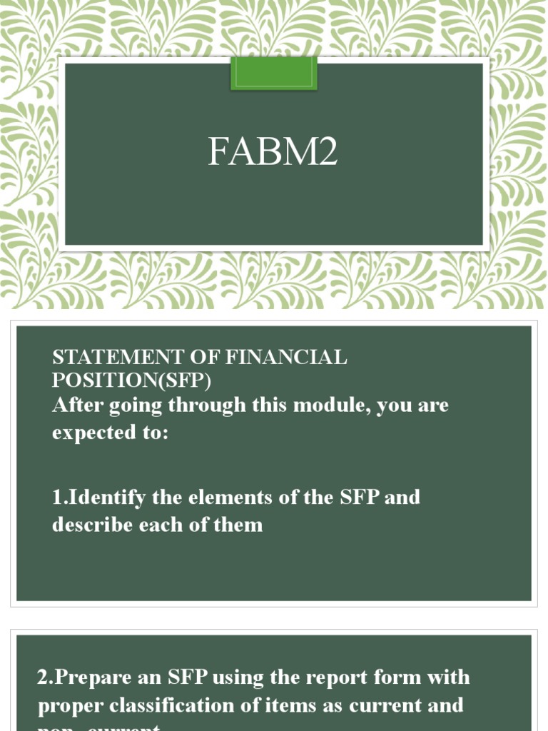 FABM2 PPT New 1 | PDF
