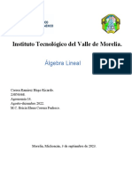 Formato - Portada - Trabajos Algebra Lineal