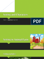 Setting and Characters in Animal Farm