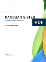 Panduan SISTER (Mahasiswa)