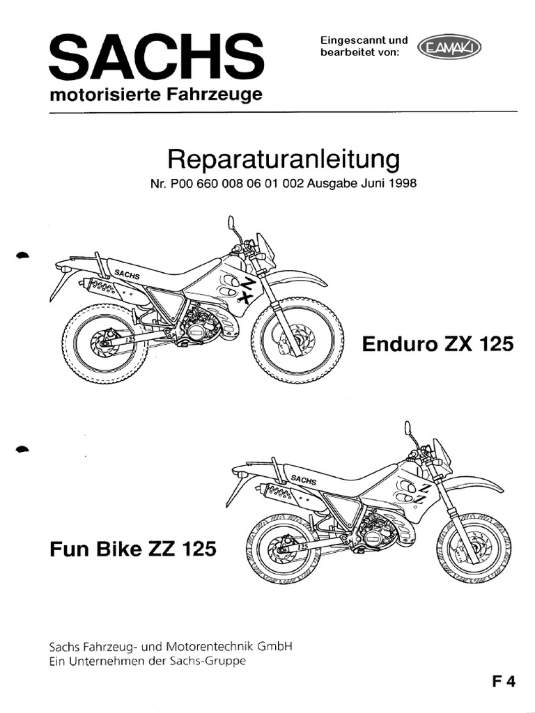Reparaturanleitung Sachs ZX | PDF