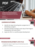 CP2 Module 1 - Program Development Life Cycle