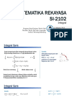 SI2103 MatematikaRekayasa Integral