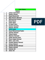 Telephone Numbers TSML Officials 1