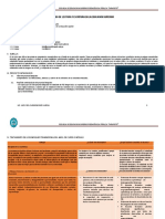 Sílabo de Lectura y Escritura en La Educación Superior Ciencias Sociales