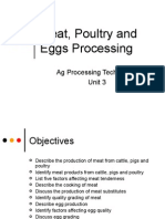 Meat, Poultry and Eggs Processing