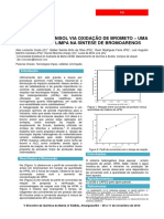 Bromação Do Anisol Via Oxidação de Brometo