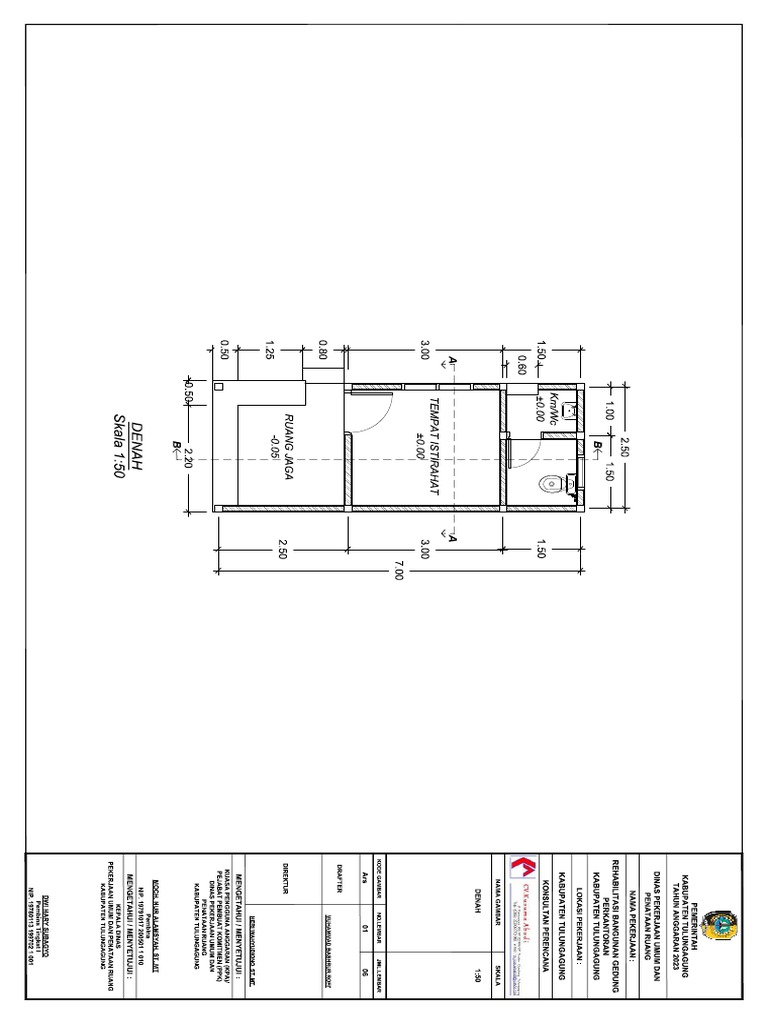 GAMBAR POS JAGA GEDUNG PERKANTORAN | PDF