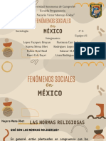 Fenómenos Sociales en México