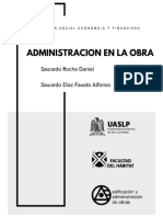 Adiministracion en La Obra