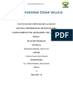 Plan de Trabajo-Agrupamiento de Artillería Crl. J.J. "Inclán".