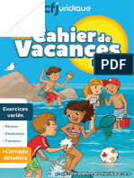 Cahier de Vacances - 2023