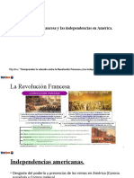 La Revolución Francesa y Las Independencias en América