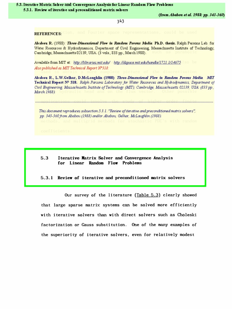 1988 num solvers review ababou1988phd mit report x18p pdf