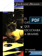 Lilian Jackson Braun El Gato Que 5 El Gato Que Escuchaba A Brahms