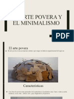 El Arte Povera y El Minimalismo