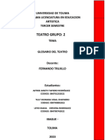 Glosario Del Teatro PDF
