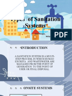Types of Sanitation Systems