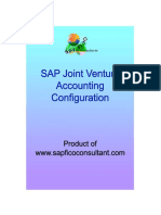 SAP JVA Configuration
