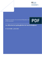 Igesr Rapport 22-23-048b Reforme Lycee General Technologique PDF 157299
