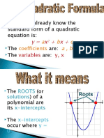 Quadratic Formula