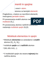 Elementi in Spojine, Periodni Sistem