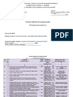 Plan P.04.O.001 Practică de Instruire II