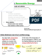 CH3c - Wk5-6. Solar Angle and Solar Radiation