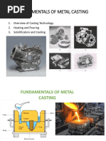 Enme 331-Fundamentals of Casting