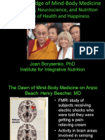 Mind-Body Medicine With Joan Borysenko PHD Slides - March17